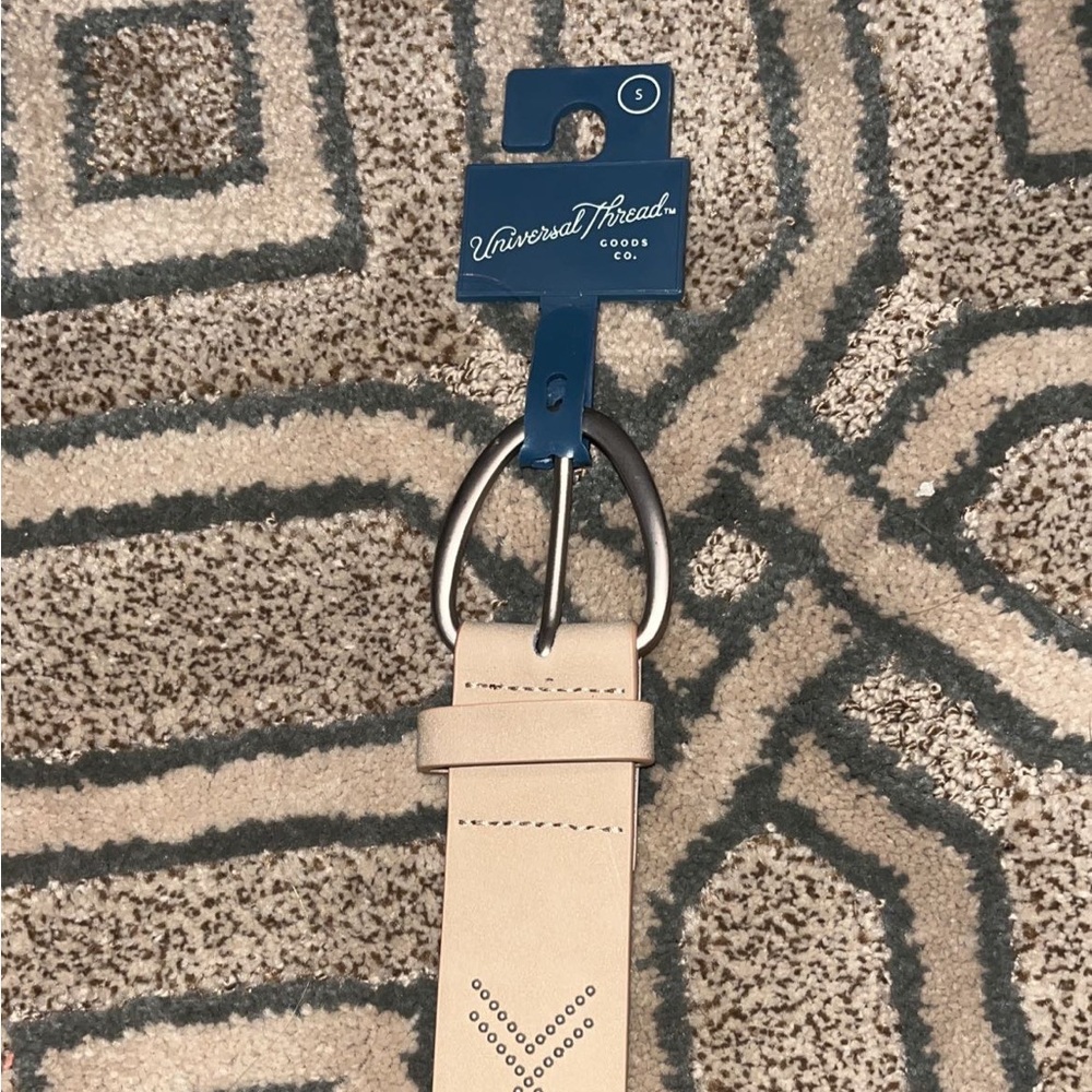 Beige Universal Thread Belt